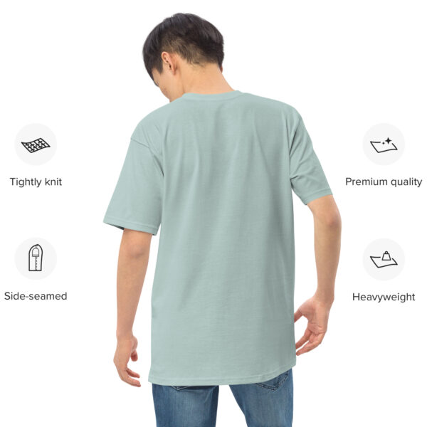 Friday Night Movie Night / Men’s premium heavyweight tee - Image 3
