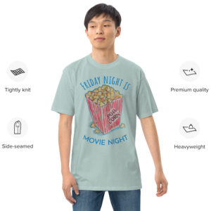 Friday Night Movie Night / Men’s premium heavyweight tee